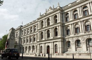 مبنى وزارة الخارجية والتنمية البريطانية في لندن